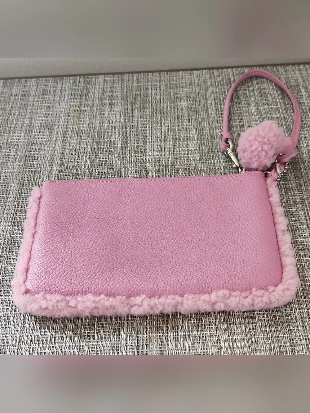 Coach pink leather